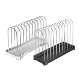 Maxbell Vinyl Record Stand Newspaper Vinyl Record Organizer for Shelf Office Desktop argent