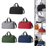 Maxbell Gym Bag Multi Pockets Lightweight Workout Carry Bag for Fitness Camping Yoga Black