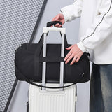 Maxbell Gym Bag Multi Pockets Lightweight Workout Carry Bag for Fitness Camping Yoga Black