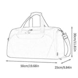 Maxbell Gym Bag Multi Pockets Lightweight Workout Carry Bag for Fitness Camping Yoga Grey