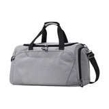Maxbell Gym Bag Multi Pockets Lightweight Workout Carry Bag for Fitness Camping Yoga Grey