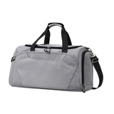 Maxbell Gym Bag Multi Pockets Lightweight Workout Carry Bag for Fitness Camping Yoga Grey