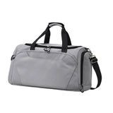 Maxbell Gym Bag Multi Pockets Lightweight Workout Carry Bag for Fitness Camping Yoga Grey
