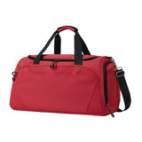 Maxbell Gym Bag Multi Pockets Lightweight Workout Carry Bag for Fitness Camping Yoga Red