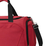 Maxbell Gym Bag Multi Pockets Lightweight Workout Carry Bag for Fitness Camping Yoga Red