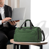 Maxbell Gym Bag Multi Pockets Lightweight Workout Carry Bag for Fitness Camping Yoga Green