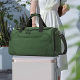 Maxbell Gym Bag Multi Pockets Lightweight Workout Carry Bag for Fitness Camping Yoga Green