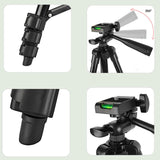 Maxbell 40 inch Camera Tripod Camcorder Detachable Head DSLR Camera Stand for Travel