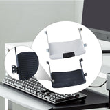 Maxbell Under Desk Keyboard Tray Ergonomic Keyboard Platform for Working Office Desk White
