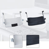 Maxbell Under Desk Keyboard Tray Ergonomic Keyboard Platform for Working Office Desk White
