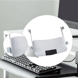 Maxbell Under Desk Keyboard Tray Ergonomic Keyboard Platform for Working Office Desk White