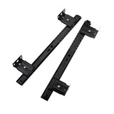Maxbell Keyboard Drawer Slides Cabinet Furniture Hardware for Home Office Under Desk 27mm Black 4Heights