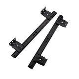 Maxbell Keyboard Drawer Slides Cabinet Furniture Hardware for Home Office Under Desk 27mm Black 4Heights
