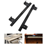 Maxbell Keyboard Drawer Slides Cabinet Furniture Hardware for Home Office Under Desk 27mm Black 4Heights