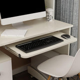 Maxbell Keyboard Drawer Slides Cabinet Furniture Hardware for Home Office Under Desk 27mm Silver 5Heights