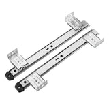 Maxbell Keyboard Drawer Slides Cabinet Furniture Hardware for Home Office Under Desk 35mm Silver 5Heights