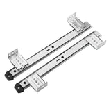 Maxbell Keyboard Drawer Slides Cabinet Furniture Hardware for Home Office Under Desk 35mm Silver 5Heights