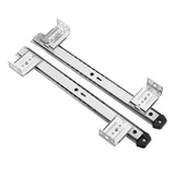 Maxbell Keyboard Drawer Slides Cabinet Furniture Hardware for Home Office Under Desk 35mm Silver 5Heights