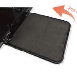 Maxbell Under Desk Keyboard Tray Metal Space Saving Pull Out for Office Study Typing Black