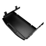 Maxbell Under Desk Keyboard Tray Metal Space Saving Pull Out for Office Study Typing Black