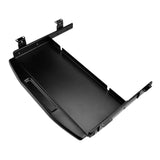 Maxbell Under Desk Keyboard Tray Metal Space Saving Pull Out for Office Study Typing Black
