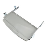 Maxbell Under Desk Keyboard Tray Metal Space Saving Pull Out for Office Study Typing Gray