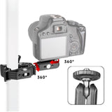 Maxbell Super Clamp Aluminum Alloy Camera Clamp Mount for Fence Desk DSLR LED Lights