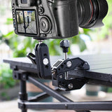 Maxbell Super Clamp Aluminum Alloy Camera Clamp Mount for Fence Desk DSLR LED Lights