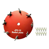 Maxbell Ground Grid Plate for Shortwave Antenna Outdoor Easy Install Grounding Plate