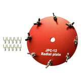 Maxbell Ground Grid Plate for Shortwave Antenna Outdoor Easy Install Grounding Plate