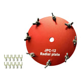 Maxbell Ground Grid Plate for Shortwave Antenna Outdoor Easy Install Grounding Plate