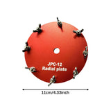 Maxbell Ground Grid Plate for Shortwave Antenna Outdoor Easy Install Grounding Plate