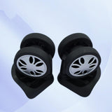 Maxbell 2Pcs Travel Suitcase Wheels Traveling Roller Trunk Equipment Trolley Casters