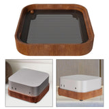 Maxbell Wood Cooling Stand Premium Dust Protection for Living Room Workspace Desktop