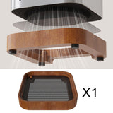 Maxbell Wood Cooling Stand Premium Dust Protection for Living Room Workspace Desktop