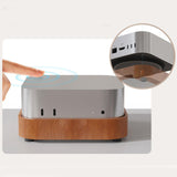 Maxbell Wood Cooling Stand Premium Dust Protection for Living Room Workspace Desktop