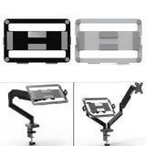 Maxbell Laptop Mount Tray for Monitor Arms Portable Sturdy Notebook Tray (Tray Only) Black