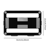 Maxbell Laptop Mount Tray for Monitor Arms Portable Sturdy Notebook Tray (Tray Only) Black