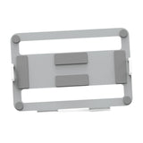Maxbell Laptop Mount Tray for Monitor Arms Portable Sturdy Notebook Tray (Tray Only) Sliver Gray