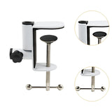 Maxbell C Clamp Base Stand Versatile Grip Table Lamp Microphone Arm Desk Clamp White