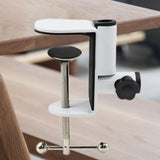 Maxbell C Clamp Base Stand Versatile Grip Table Lamp Microphone Arm Desk Clamp White