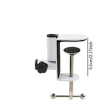 Maxbell C Clamp Base Stand Versatile Grip Table Lamp Microphone Arm Desk Clamp White