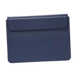 Maxbell Laptop Sleeve Case with Stand Protective Cover Carrying Case PU Leather Bag Dark Blue