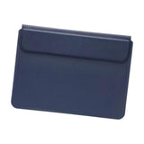 Maxbell Laptop Sleeve Case with Stand Protective Cover Carrying Case PU Leather Bag Dark Blue