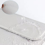 Maxbell Laptop Sleeve Case with Stand Protective Cover Carrying Case PU Leather Bag Light Gray