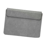 Maxbell Laptop Sleeve Case with Stand Protective Cover Carrying Case PU Leather Bag Dark Gray