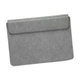 Maxbell Laptop Sleeve Case with Stand Protective Cover Carrying Case PU Leather Bag Dark Gray