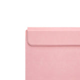 Maxbell Laptop Sleeve Case with Stand Protective Cover Carrying Case PU Leather Bag Pink