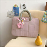 Maxbell Laptop Sleeve 16inch Lightweight Stylish Computer Bag for Work Travel Office Pink