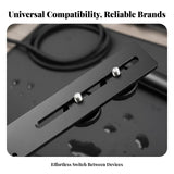 Single Hand Camera Tray Aluminum Alloy Diving Camera Bracket Lightweight Underwater Photography Rig for Divers, Videographers, Water Sports, Swimming